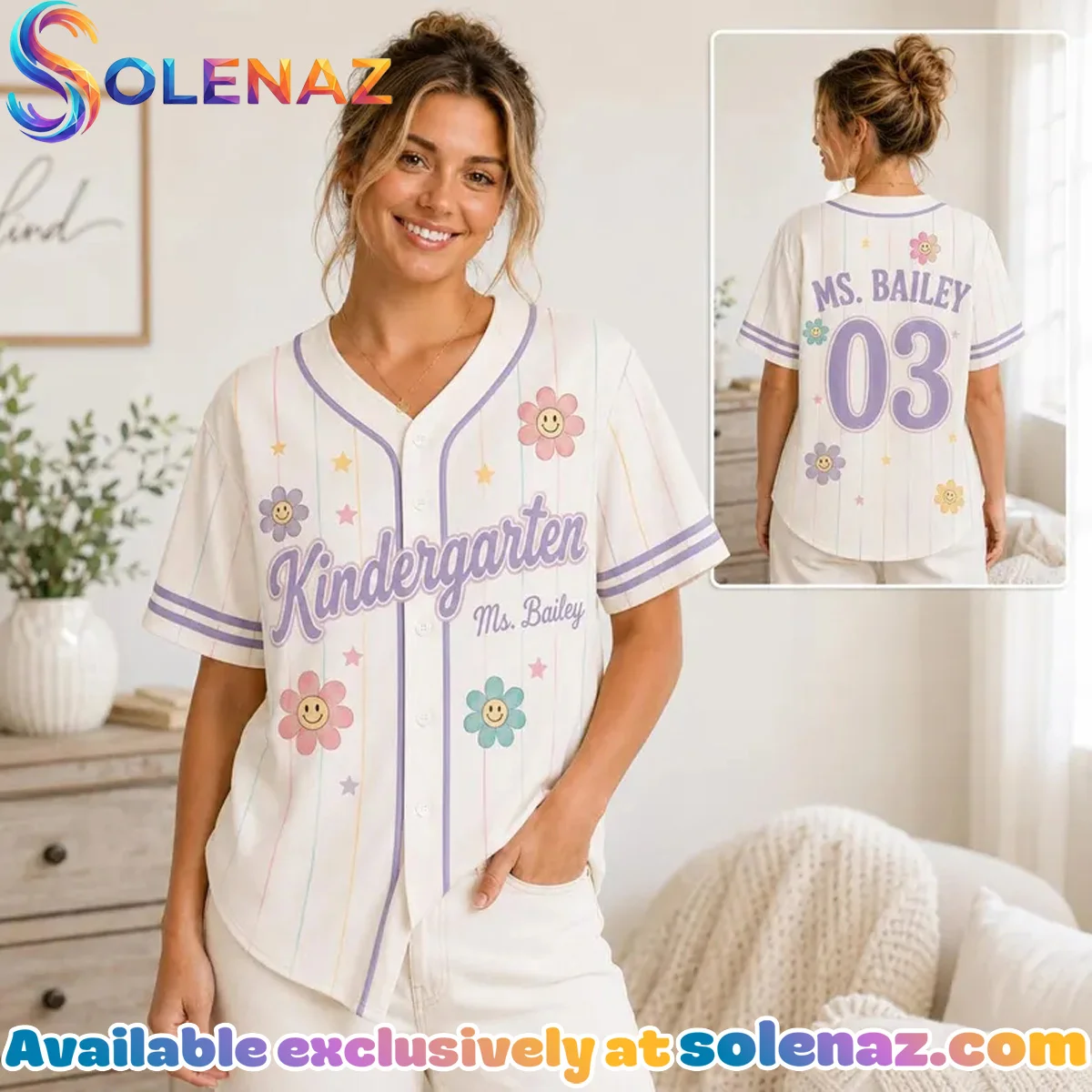 Teacher Baseball Jersey (Style 24)