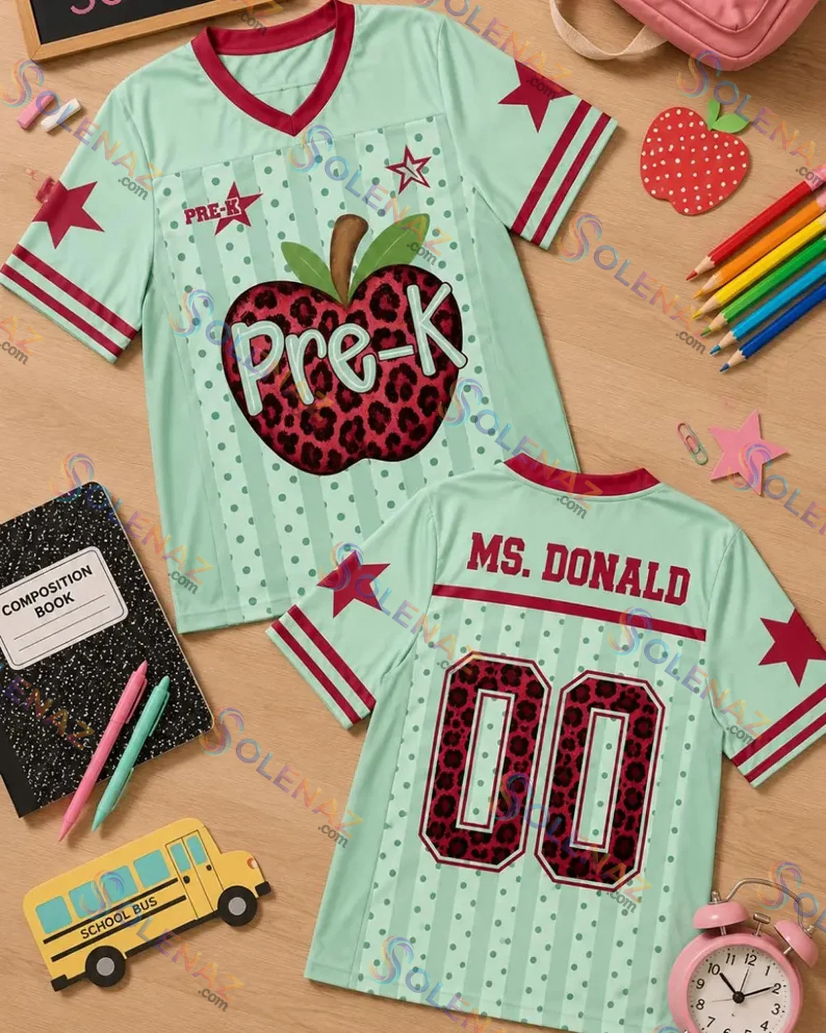 School Spirit Apple Jersey (Design 6)