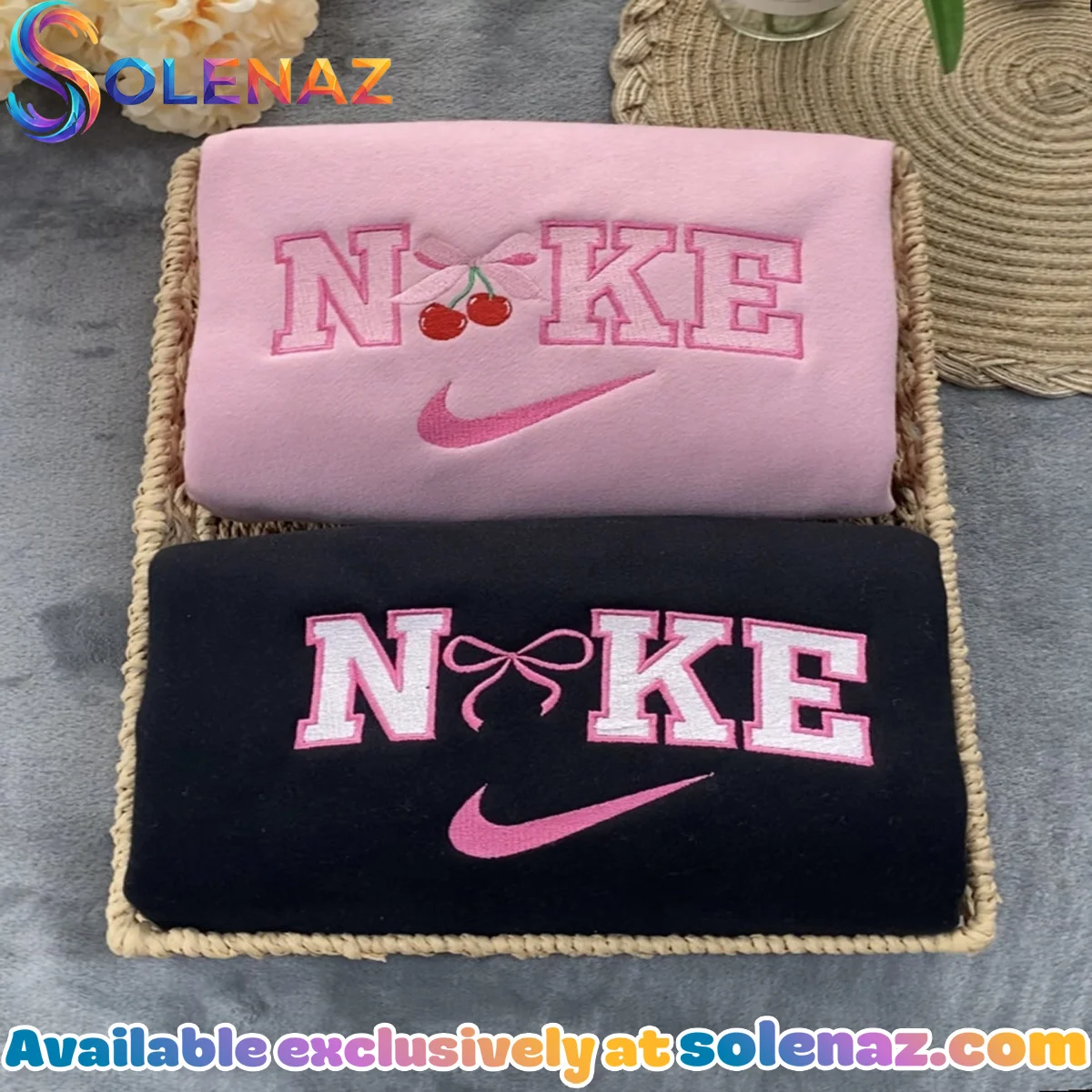 Cherry Pink Bow T-Shirt & Hoodie