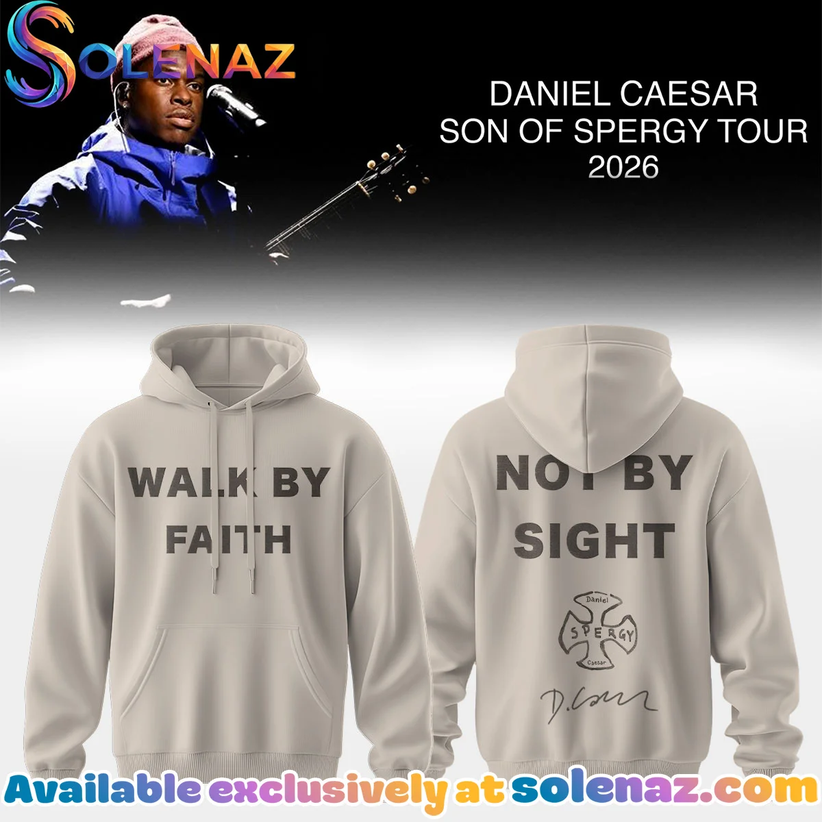 Daniel Caesar Son of Spergy Tour T-Shirt & Hoodie (Design 3)