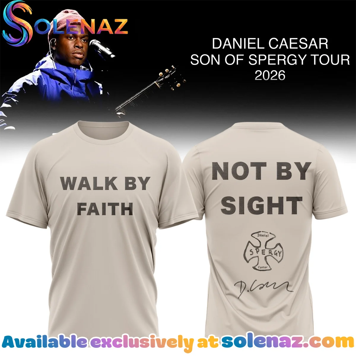 Daniel Caesar Son of Spergy Tour T-Shirt & Hoodie - Series 13