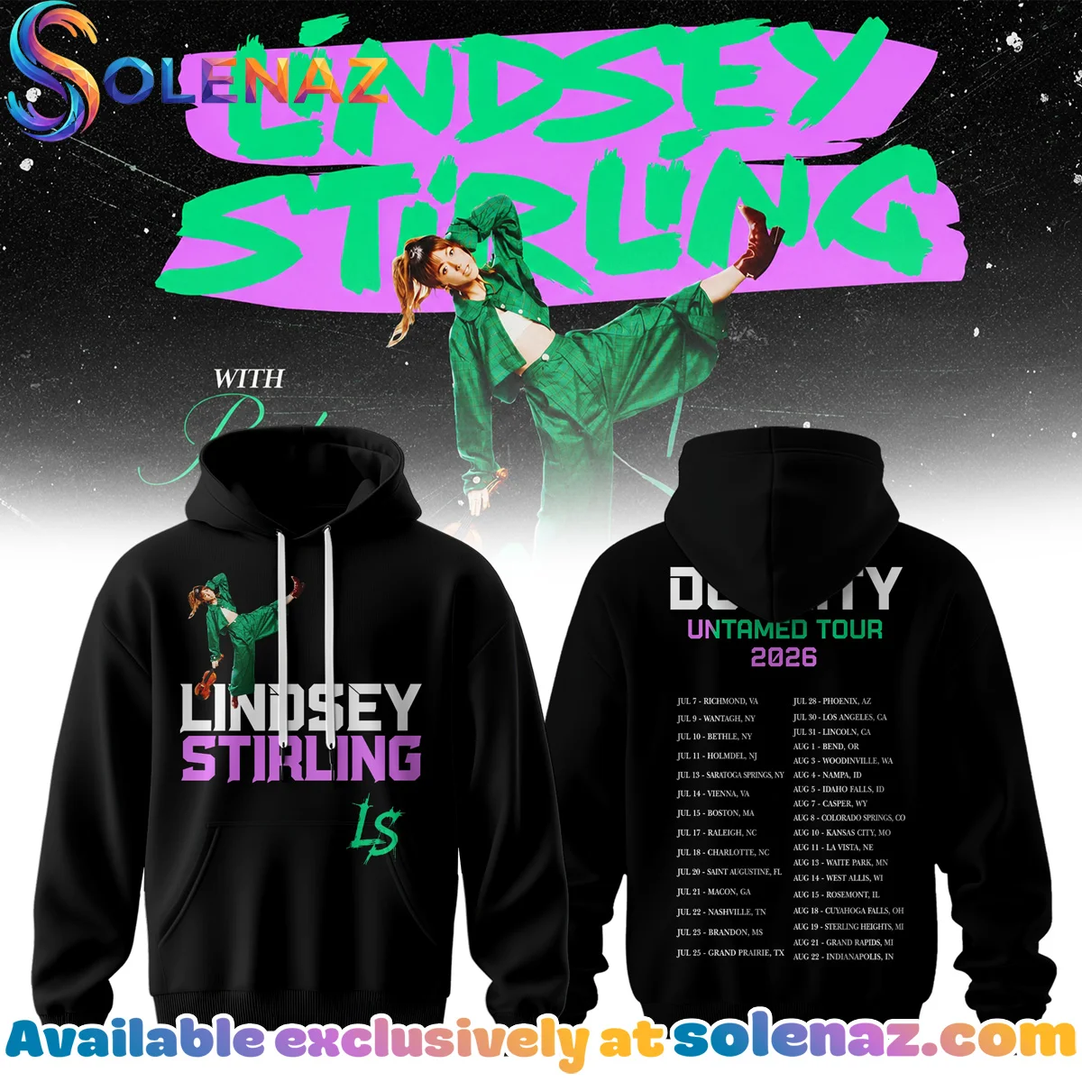 Duality Untamed Tour T-Shirt & Hoodie [Batch 3]