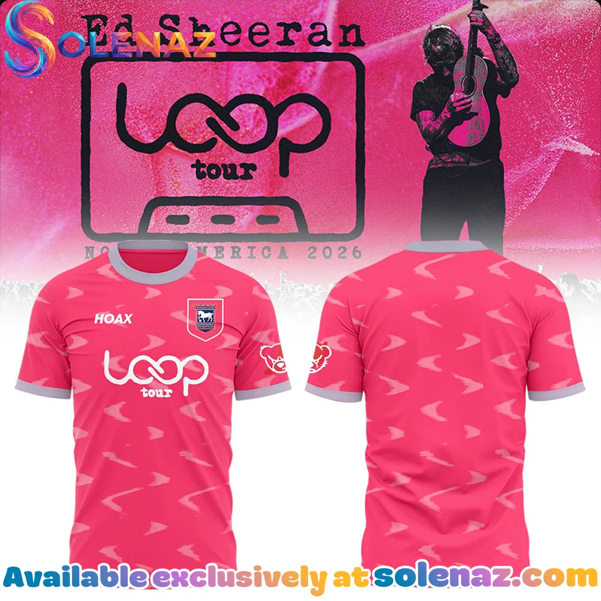 Ed Sheeran North American Loop Tour T-Shirt & Hoodie - Variant 8