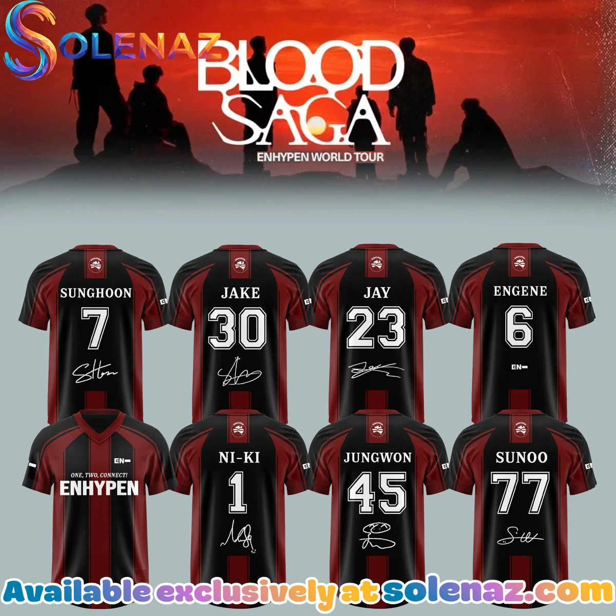 ENHYPEN BLOOD SAGA Jersey - Series 3