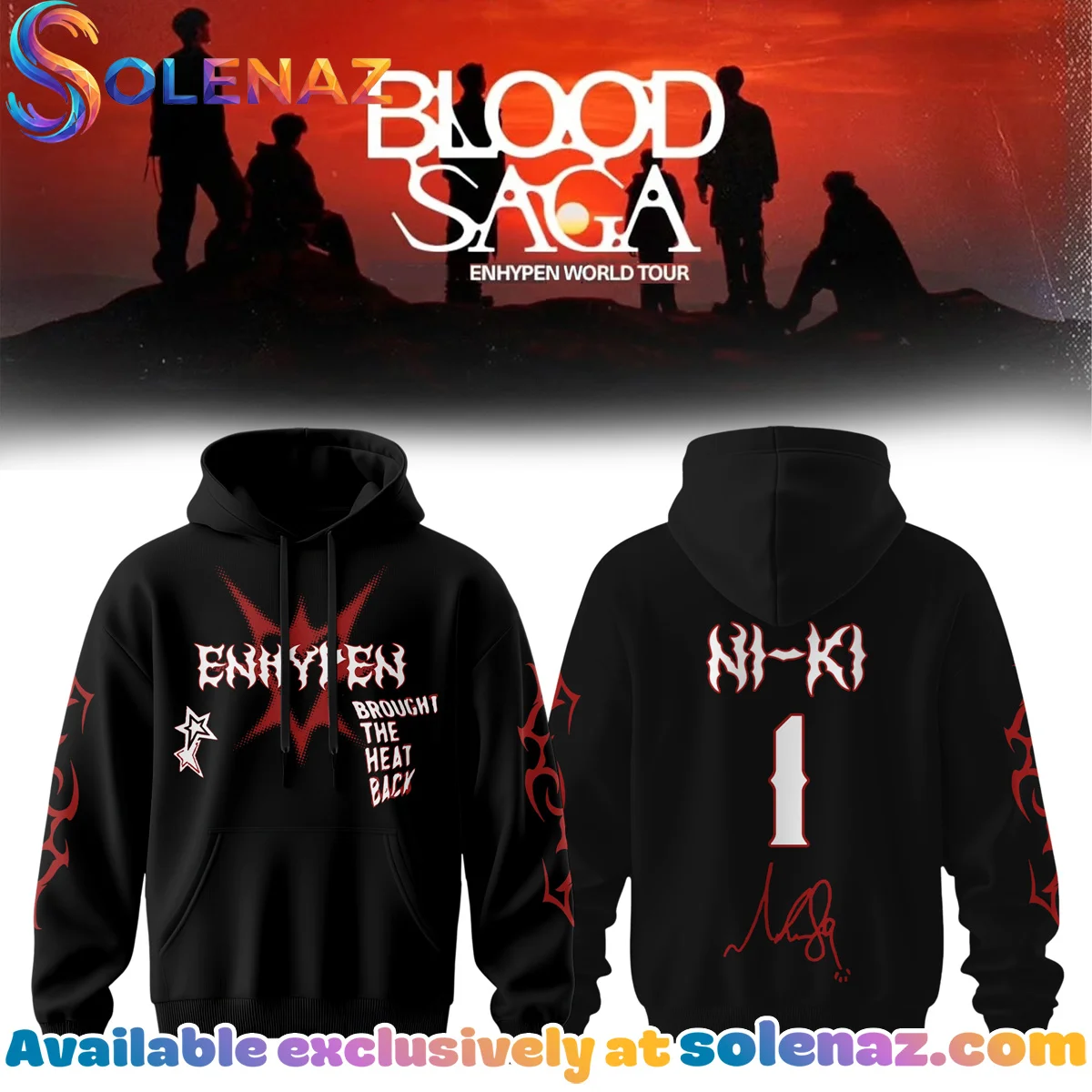 ENHYPEN BLOOD SAGA Shirt & Hoodie - Part 7 ENHYPEN BLOOD SAGA Shirt & Hoodie - Part 7