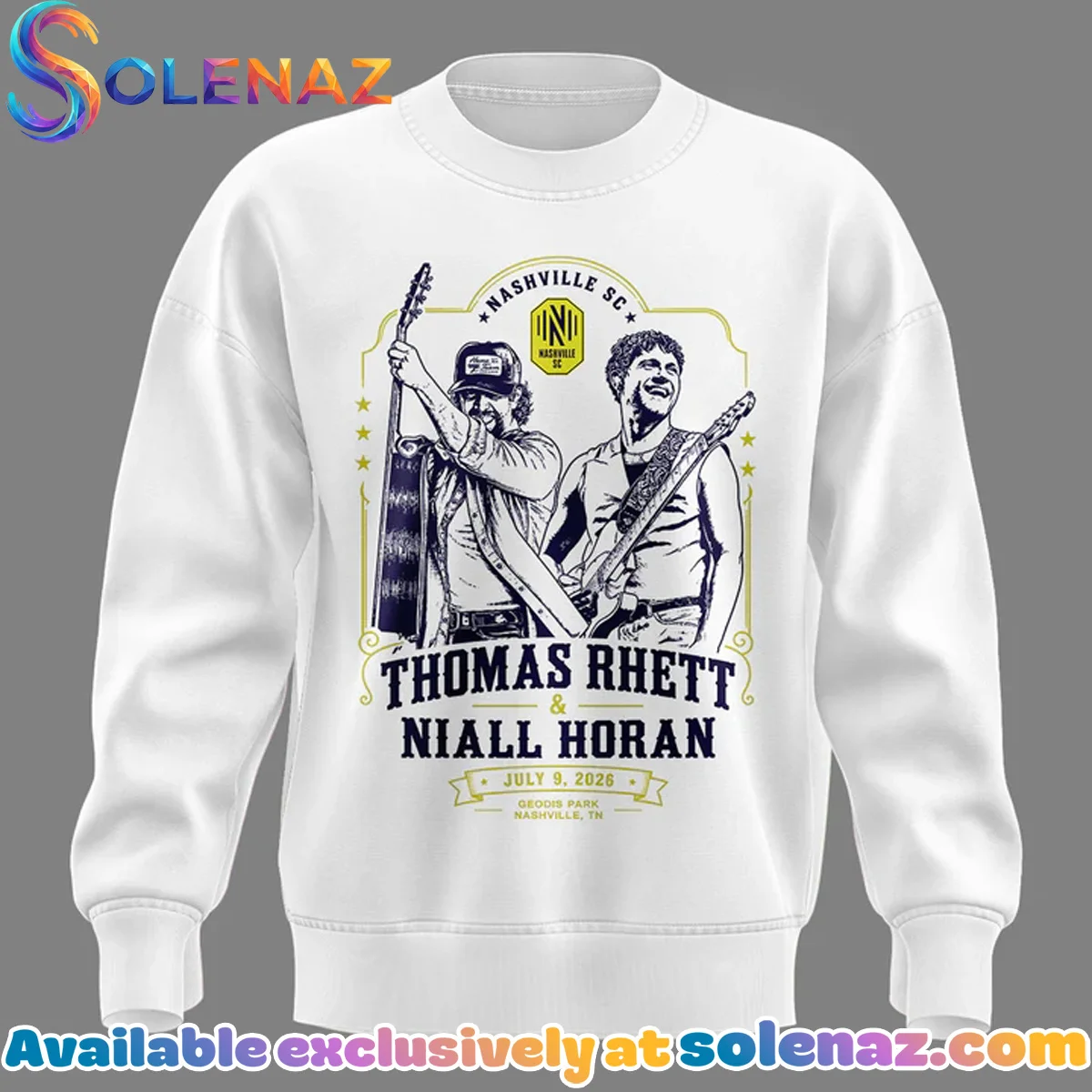Thomas Rhett x Niall Horan Nashville T-Shirt & Hoodie - Series 5 Thomas Rhett x Niall Horan Nashville T-Shirt & Hoodie - Series 5