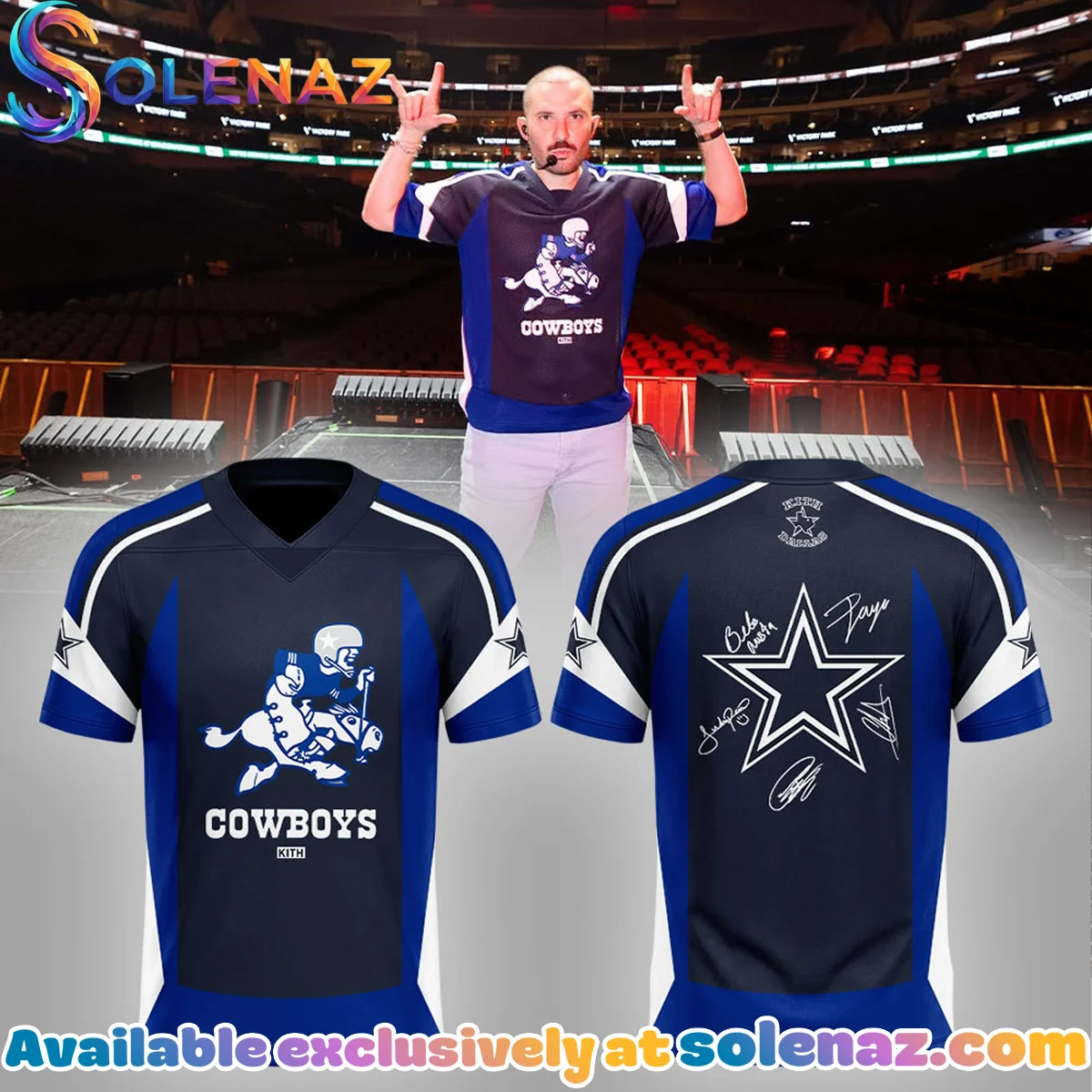 Grupo Frontera El último de Texas Football Jersey