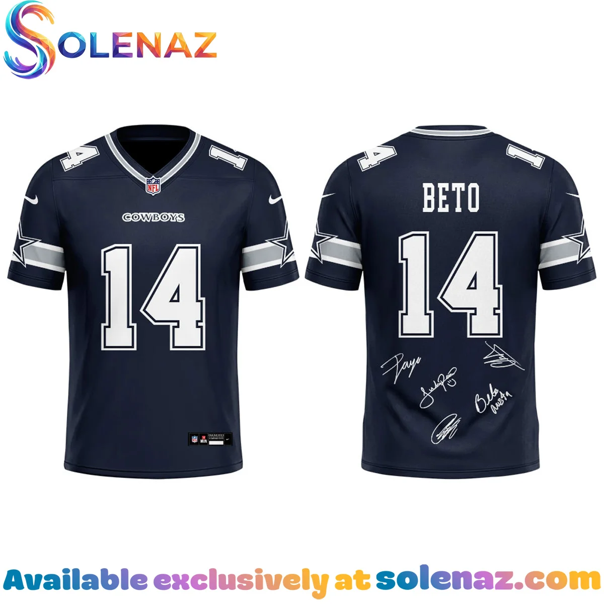 Grupo Frontera El último de Texas x BETO Football Jersey Grupo Frontera El último de Texas x BETO Football Jersey