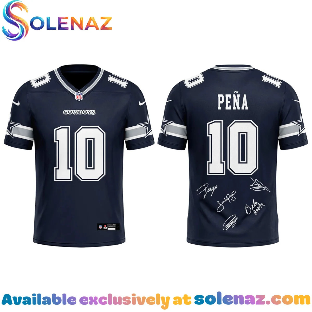 Grupo Frontera El último de Texas x Peña Football Jersey Grupo Frontera El último de Texas x Peña Football Jersey