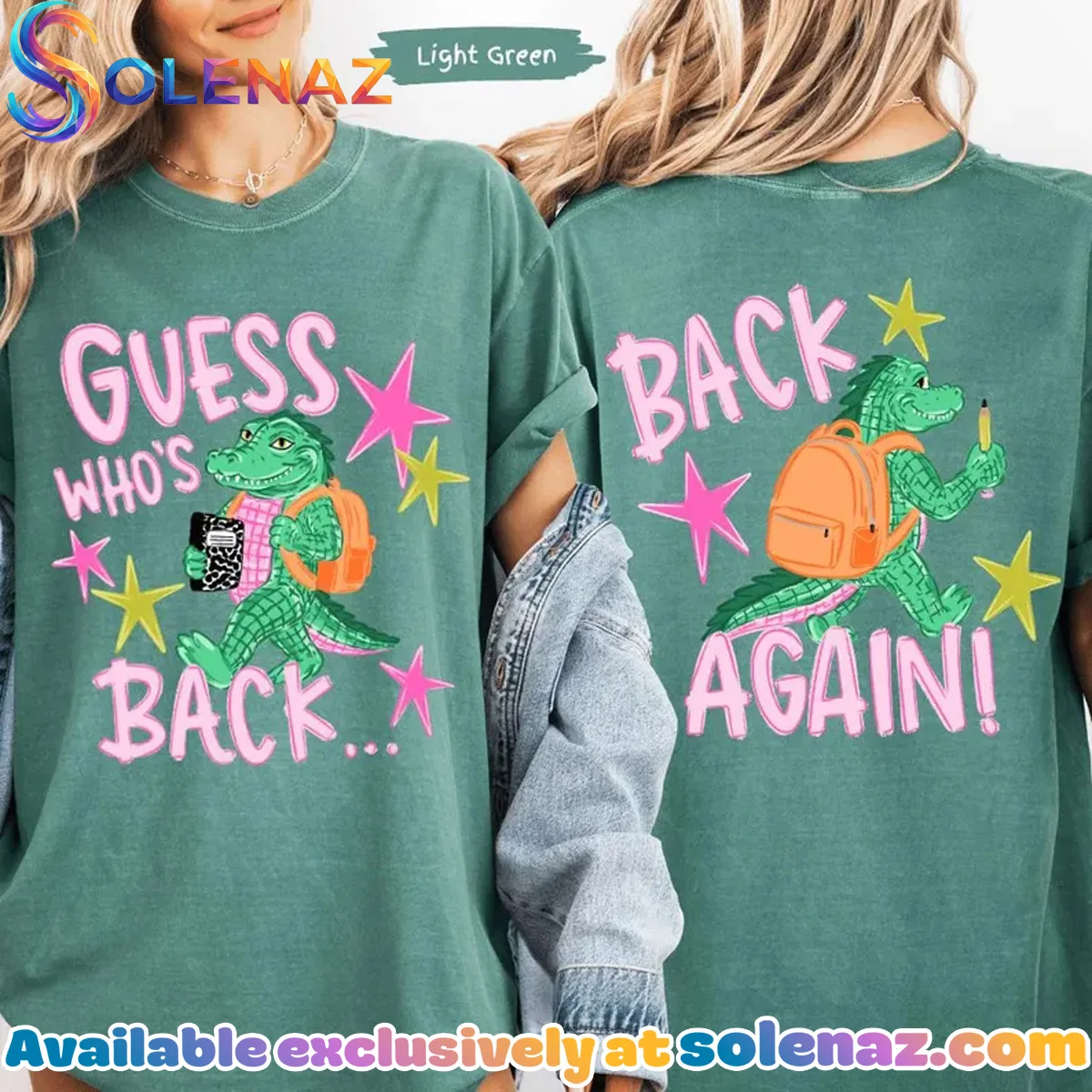 Guess Who Is Back Gator Teacher Shirt & Hoodie Guess Who Is Back Gator Teacher Shirt & Hoodie
