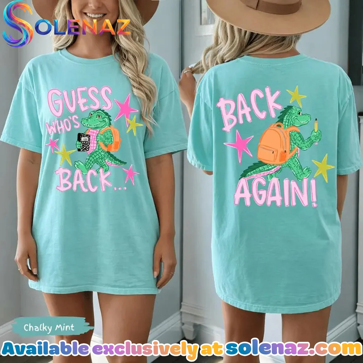 Guess Who Is Back Gator Teacher Shirt & Hoodie Guess Who Is Back Gator Teacher Shirt & Hoodie