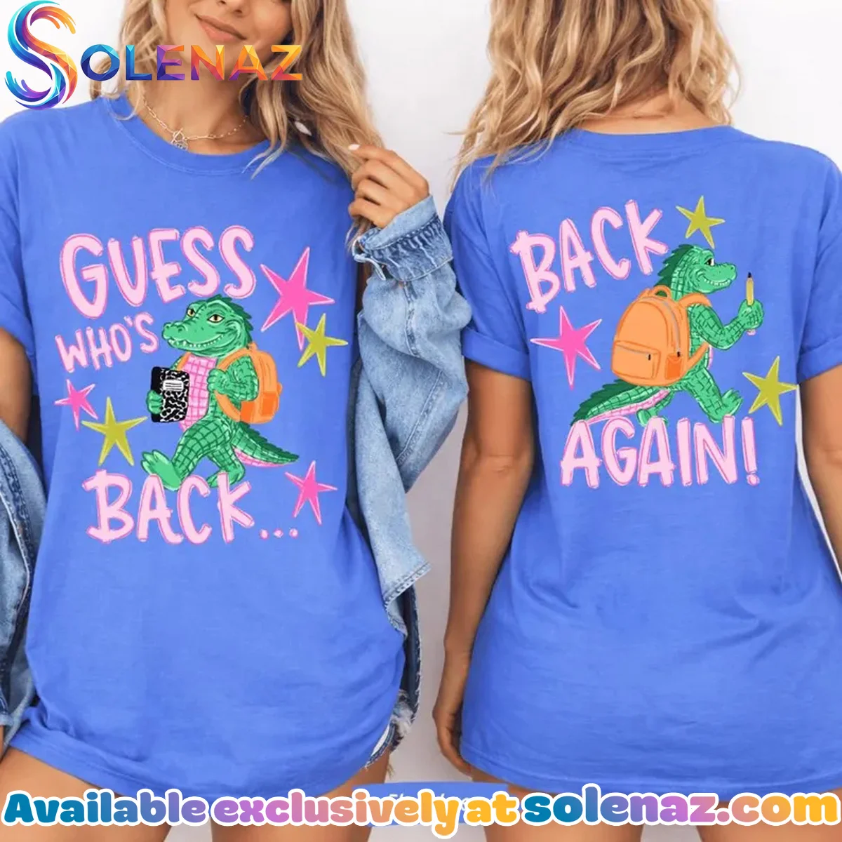 Guess Who Is Back Gator Teacher Shirt & Hoodie Guess Who Is Back Gator Teacher Shirt & Hoodie