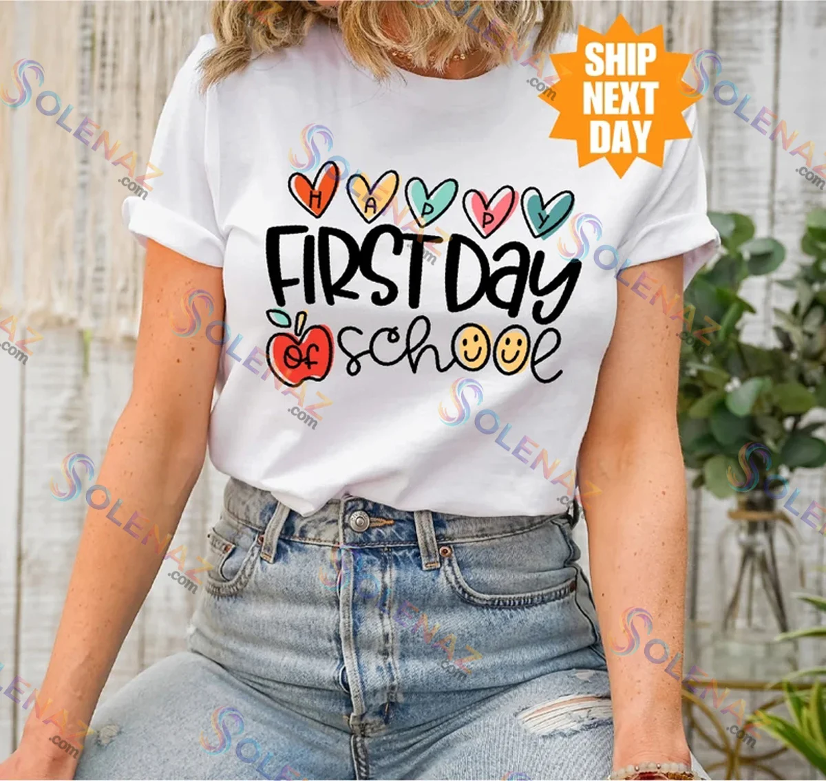 First Day of School Shirt & Hoodie First Day of School Shirt & Hoodie