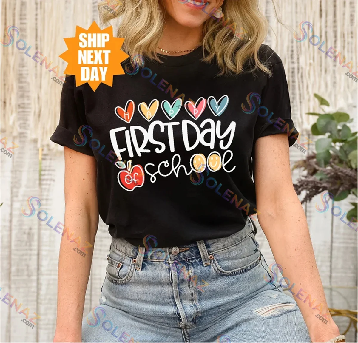 First Day of School Shirt & Hoodie First Day of School Shirt & Hoodie