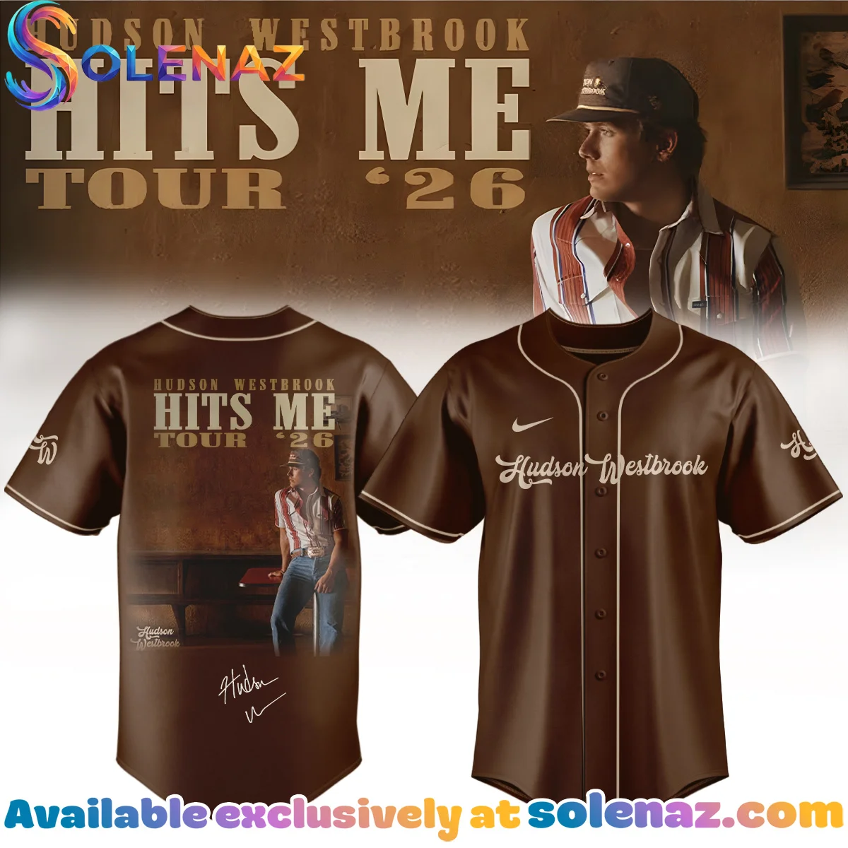 Hudson Westbrook Hits Me Tour Jersey (Release 3)