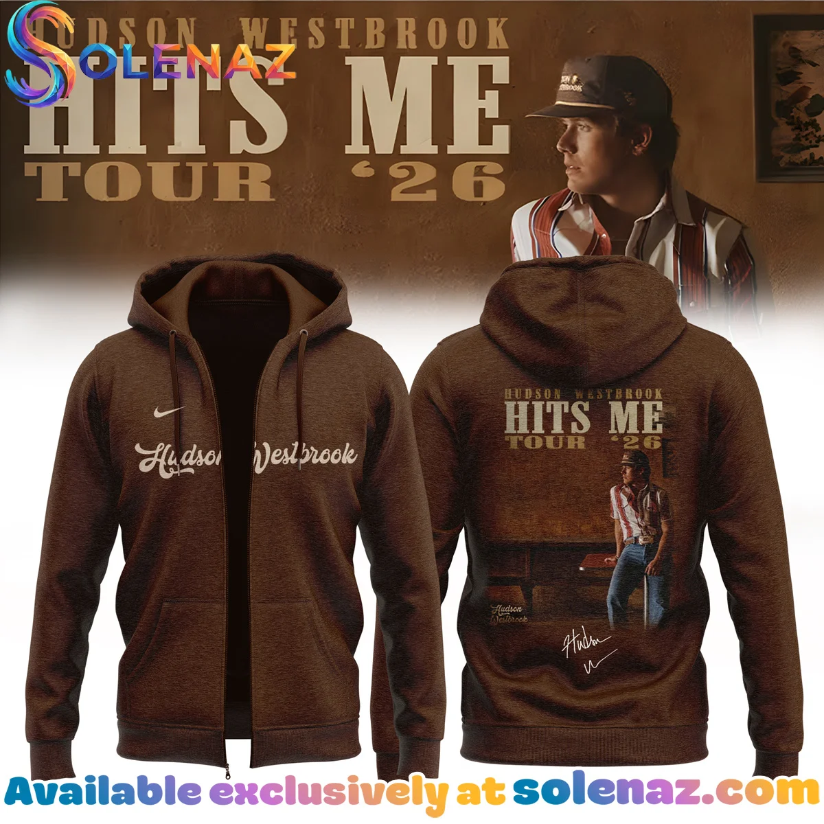 Hudson Westbrook Hits Me Tour T-Shirt & Hoodie - Variant 8