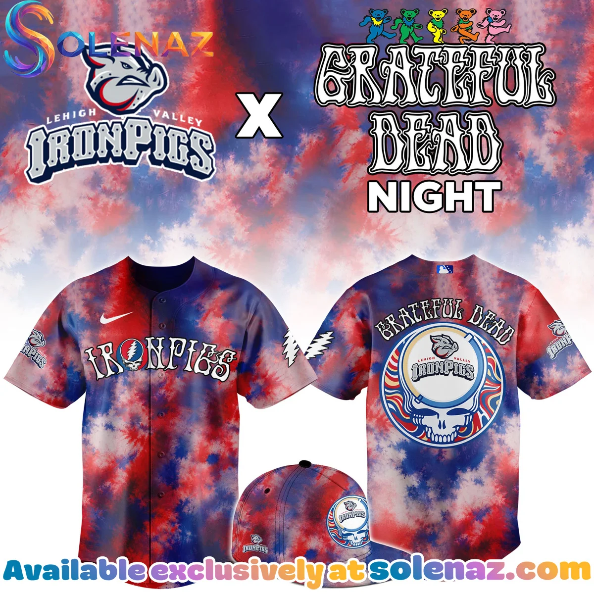 IronPigs x Grateful Dead Jersey