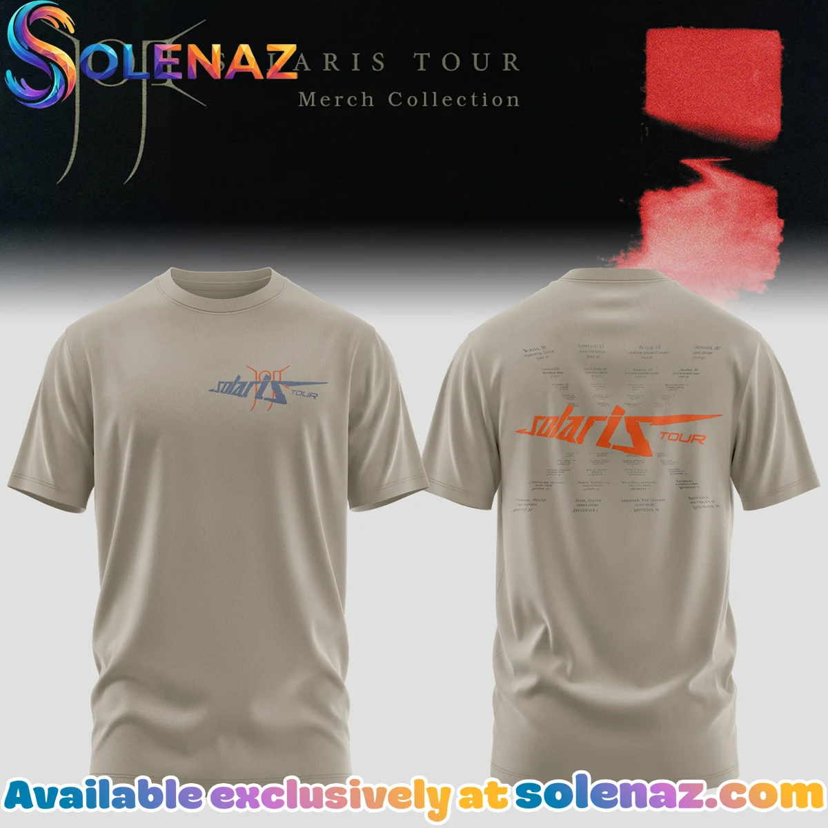 JOJI SOLARIS TOUR T-Shirt & Hoodie [Drop 4]