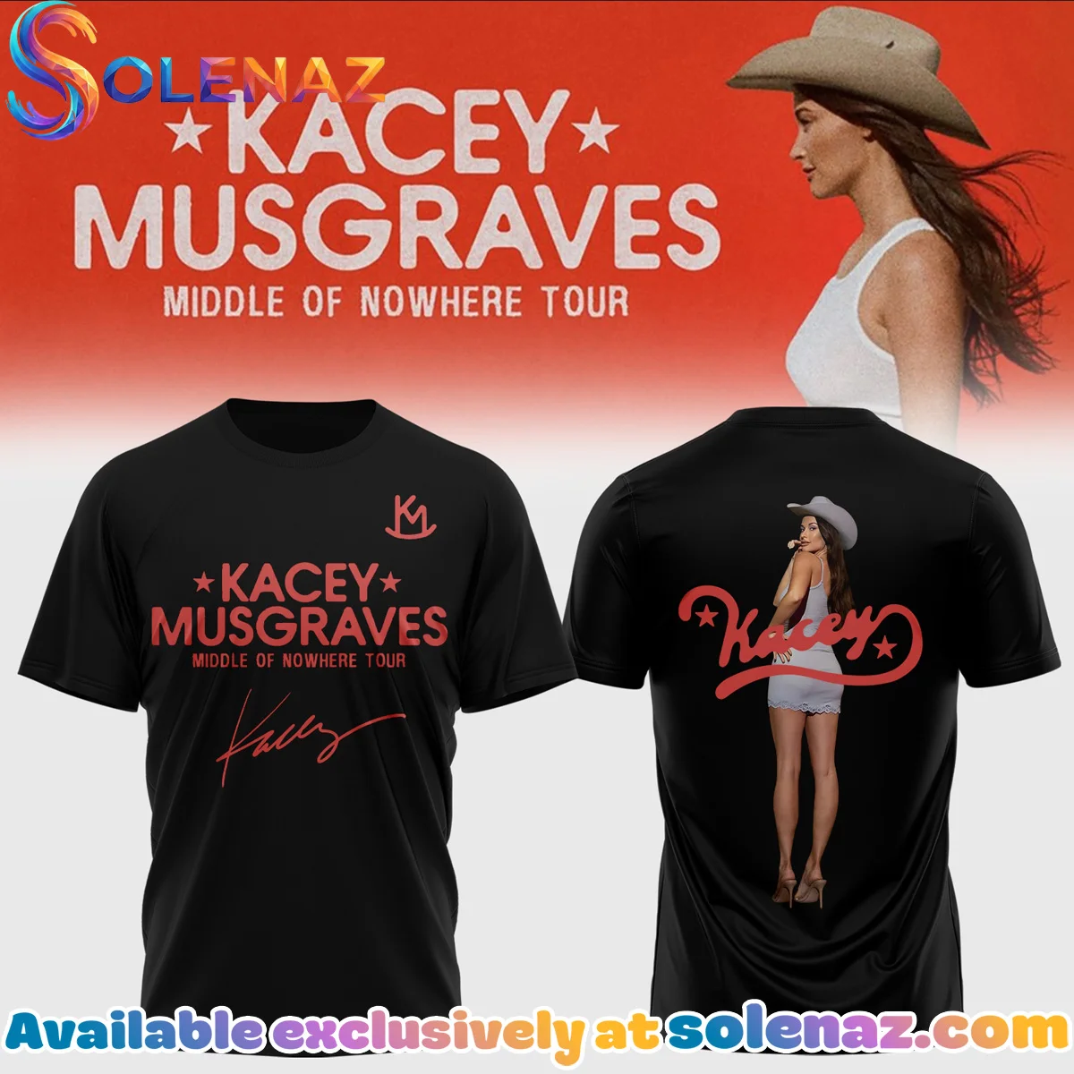 Kacey Musgraves Middle of Nowhere Tour Shirt & Hoodie (Release 7)