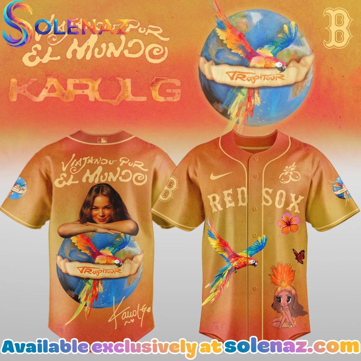 Karol G Nos Vamos de Tour Jersey - Variant 10 Karol G Nos Vamos de Tour Jersey - Variant 10
