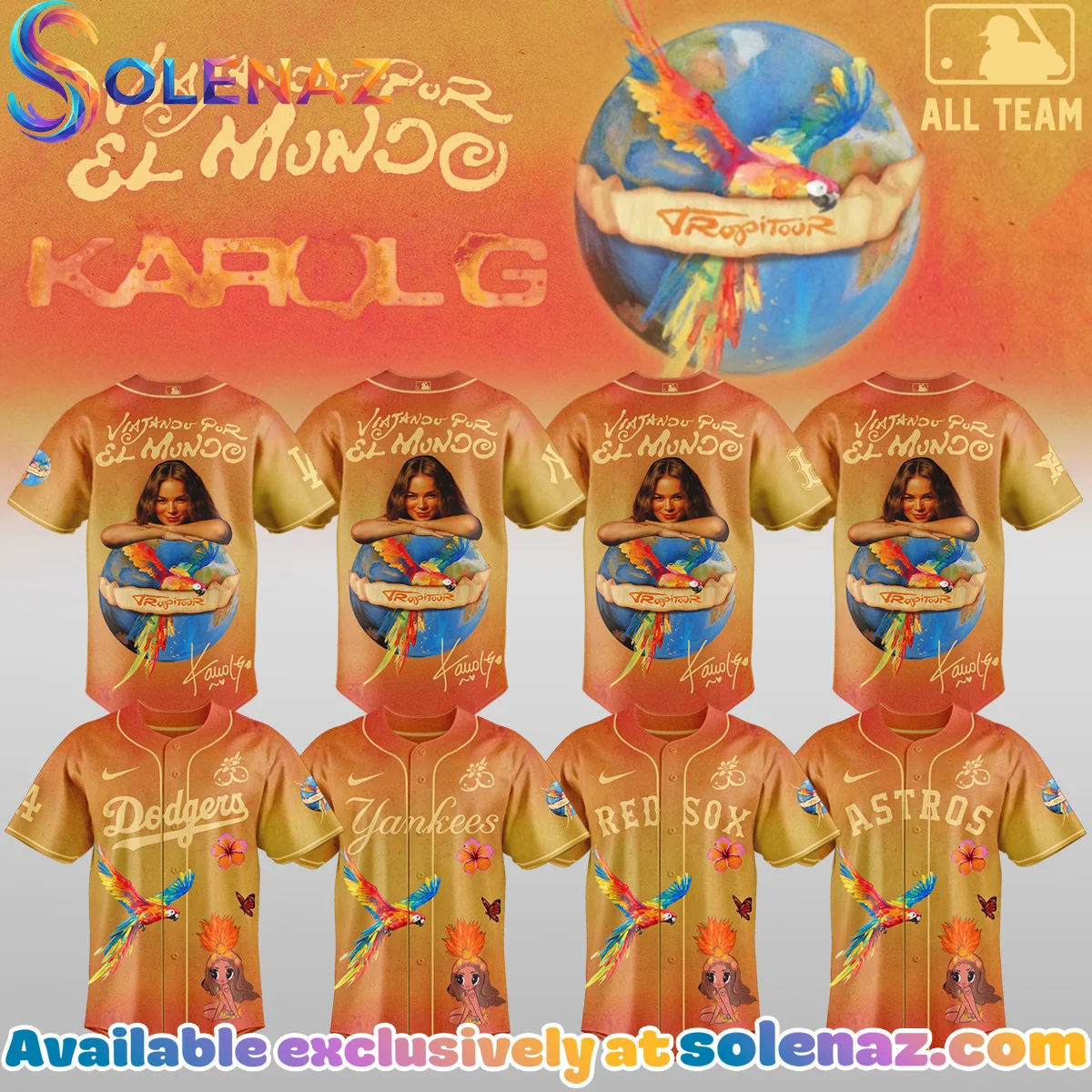Karol G Nos Vamos de Tour Jersey - Variant 10