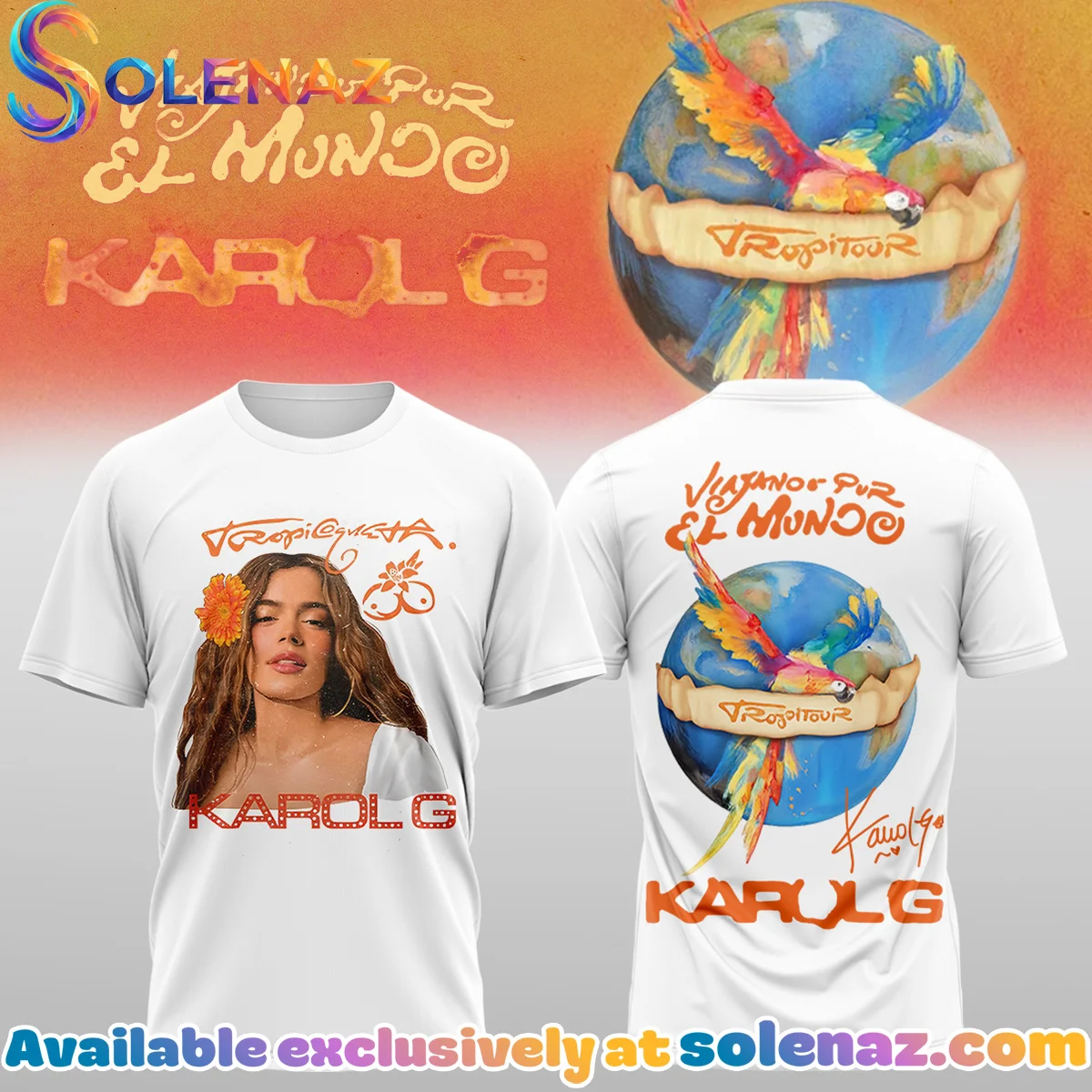 Karol G Nos Vamos de Tour Shirt & Hoodie - Series 5 Karol G Nos Vamos de Tour Shirt & Hoodie - Series 5
