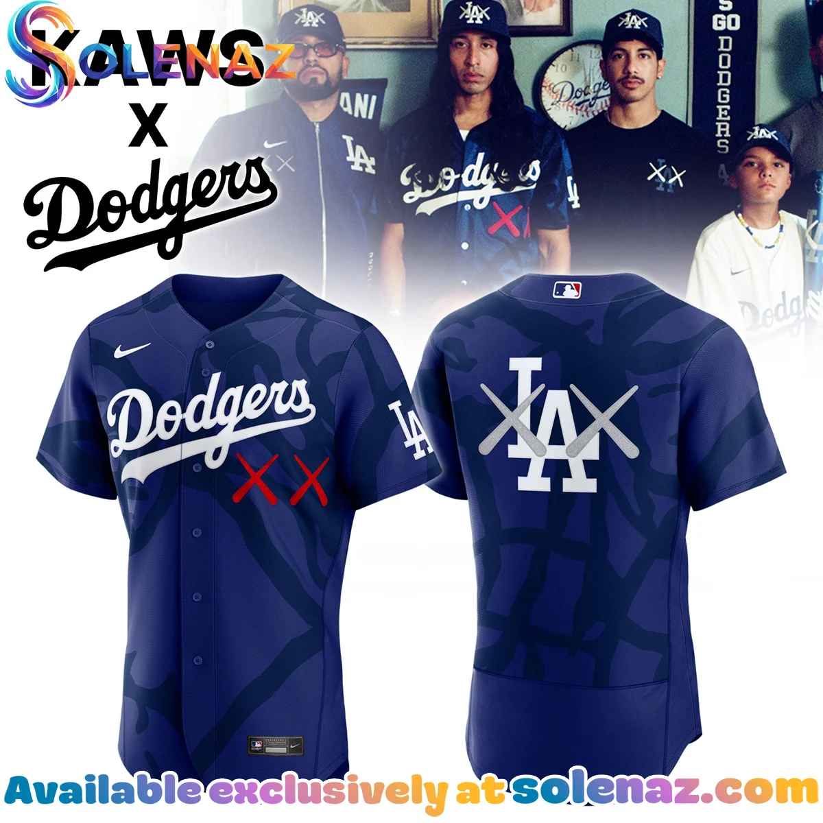 Kaws x Dodgers Jersey - Series 2