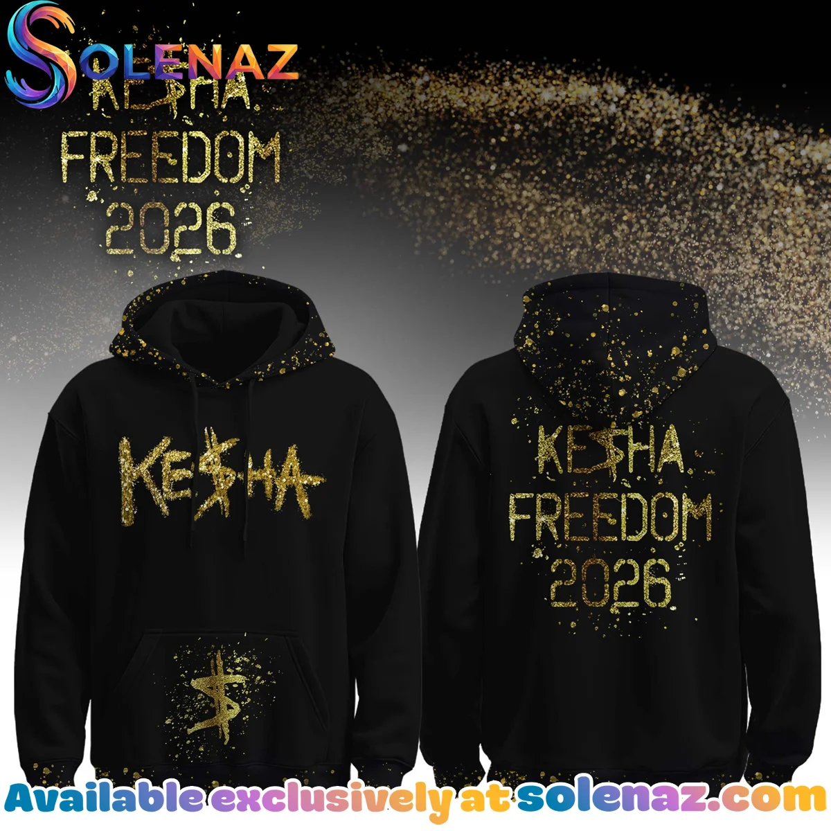 Kesha The Freedom Tour T-Shirt & Hoodie [Batch 1]