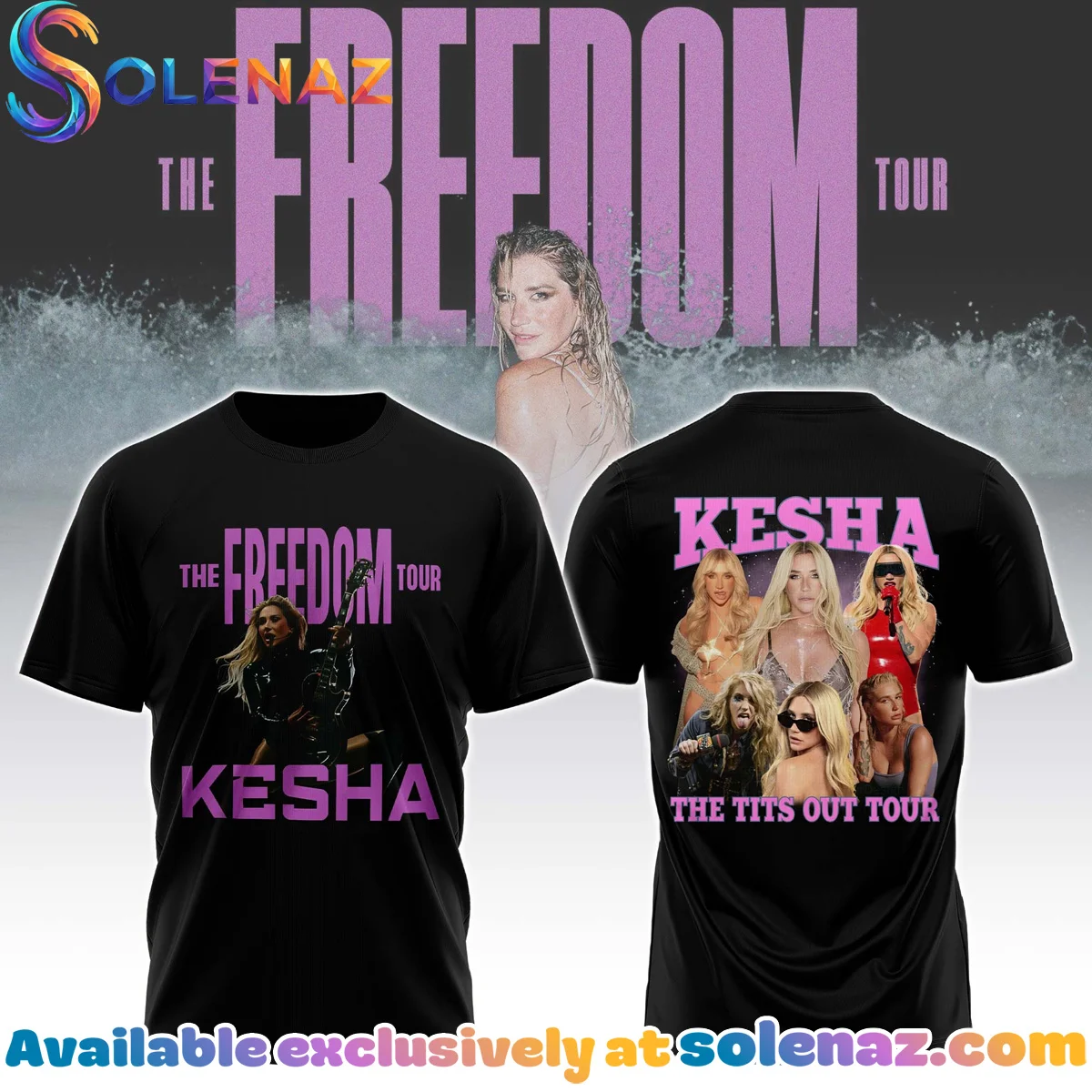 Kesha The Freedom Tour T-Shirt & Hoodie (Style 13)
