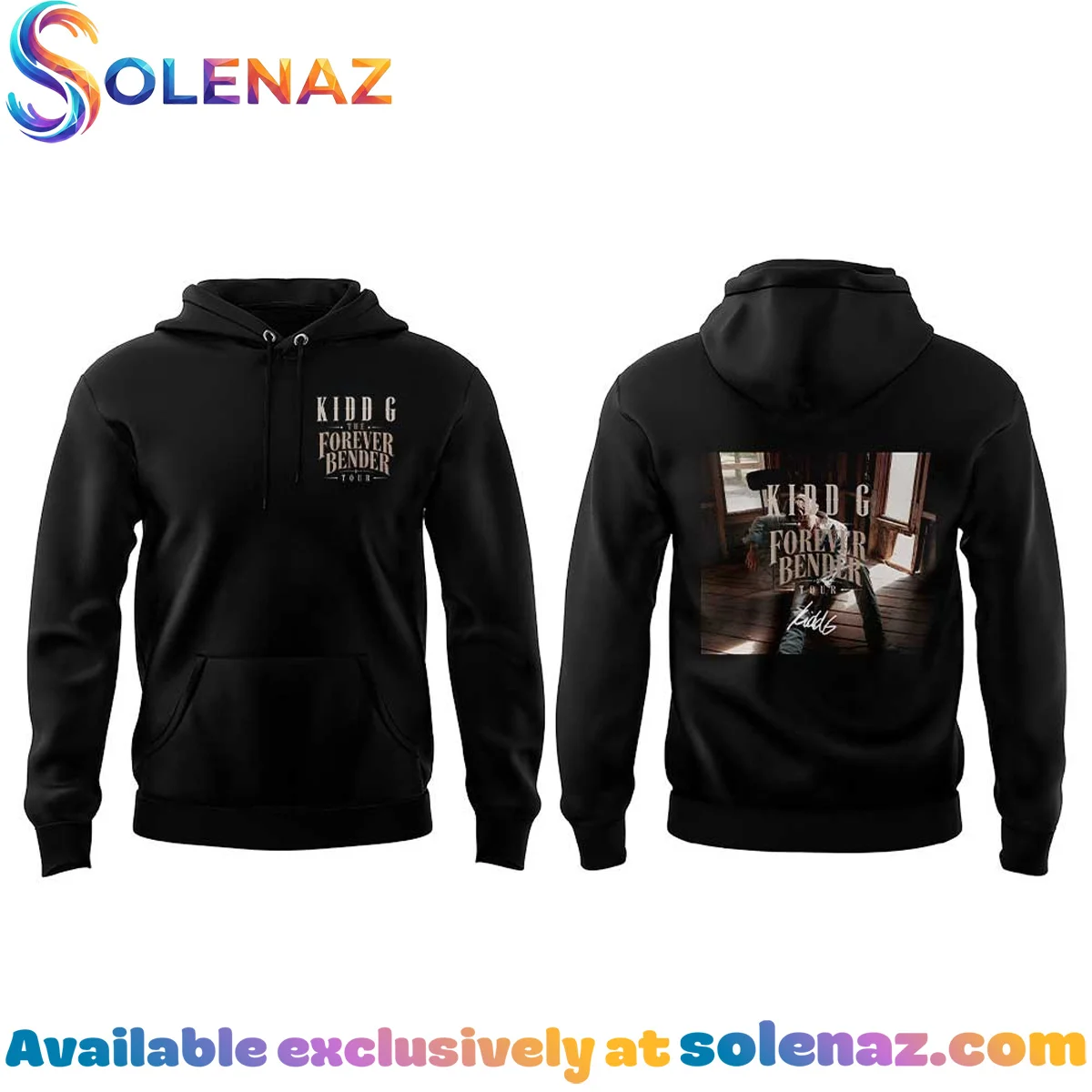 Kidd G The Forever Bender Tour Shirt & Hoodie - Series 1 Kidd G The Forever Bender Tour Shirt & Hoodie - Series 1