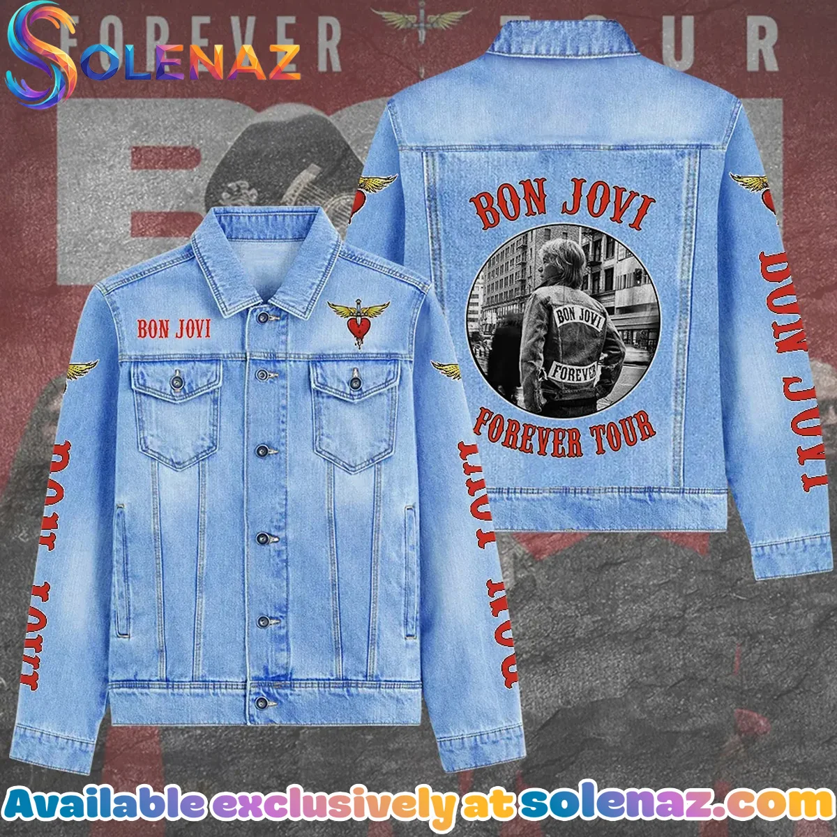 Bon Jovi Forever Tour Denim Jacket - Part 1