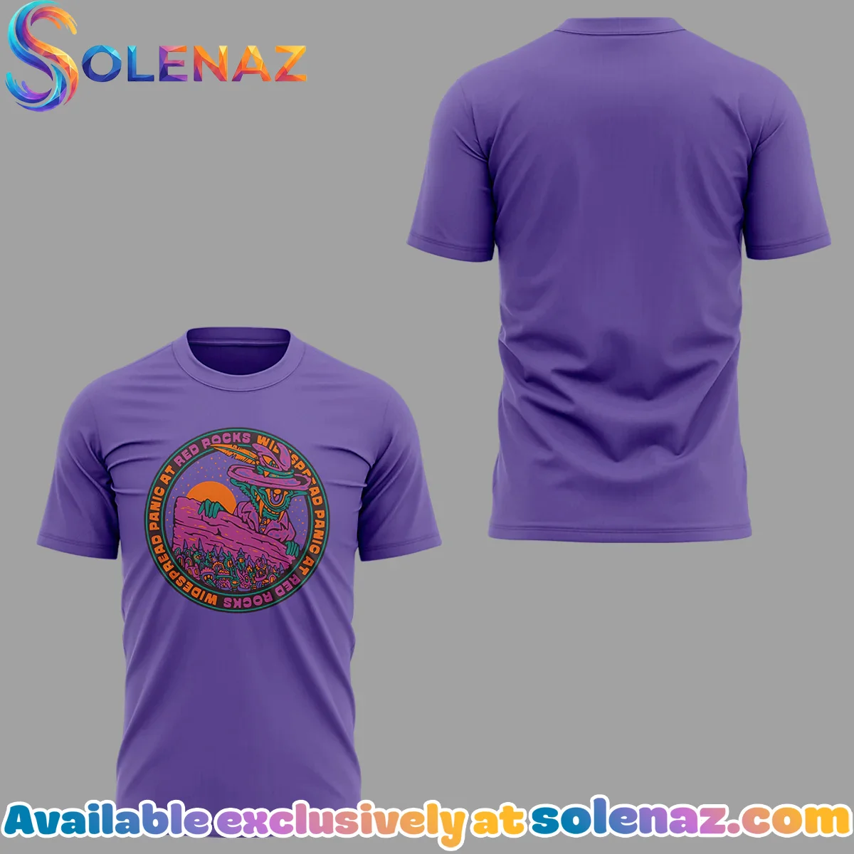 Red Rocks Tour Shirt & Hoodie (Design 2)