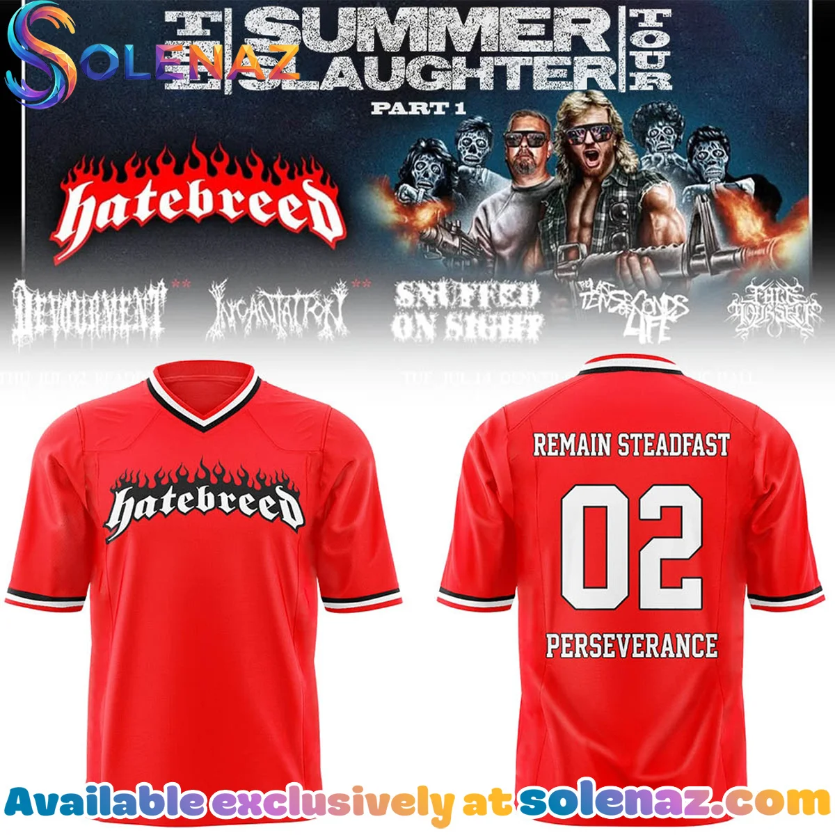 Summer Slaughter Tour Football Jersey (Design 2)