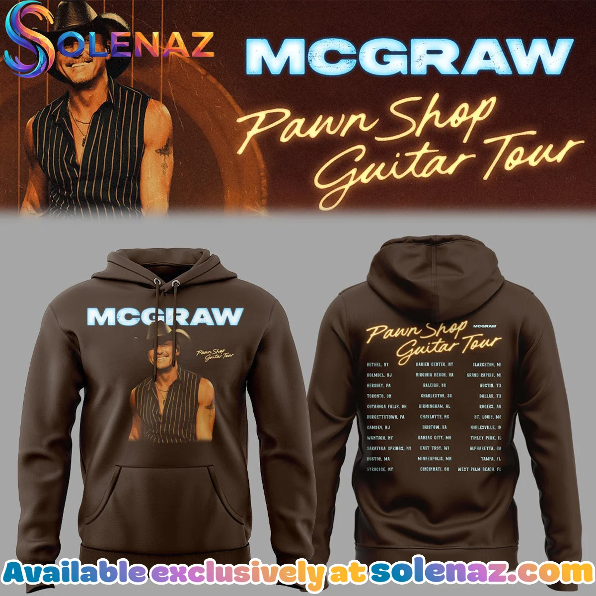 Summer Slaughter Tour T-Shirt & Hoodie (Design 3)