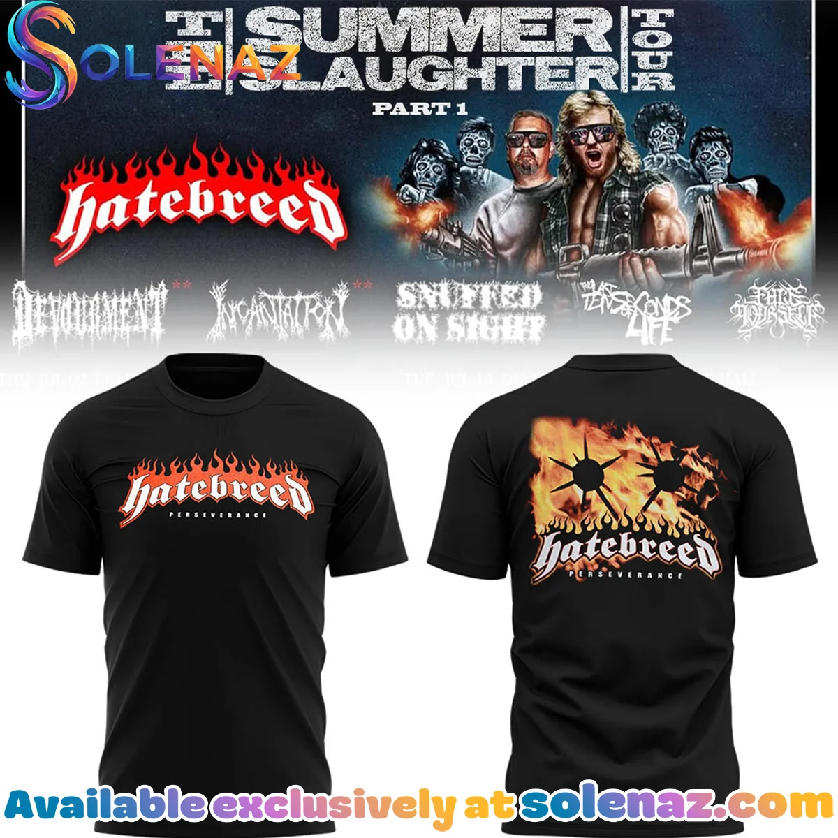Summer Slaughter Tour T-Shirt & Hoodie (Release 4)