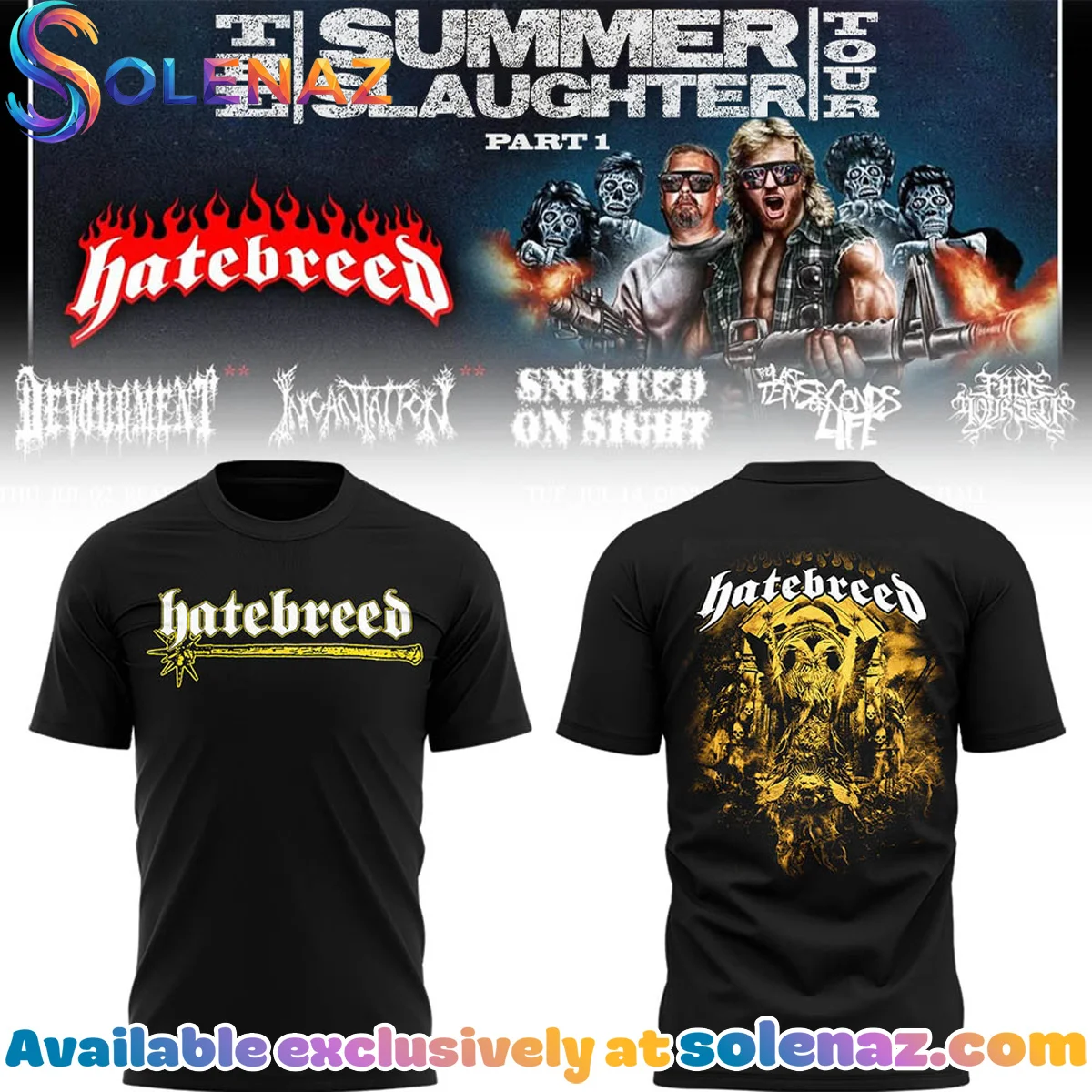 Summer Slaughter Tour T-Shirt & Hoodie - Series 5