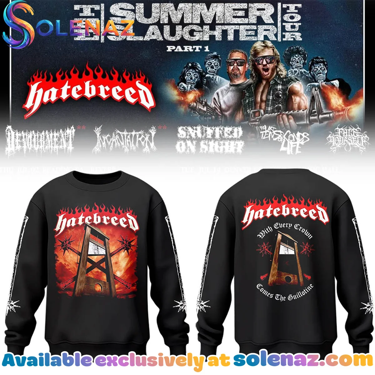 Summer Slaughter Tour T-Shirt & Hoodie (Release 8)
