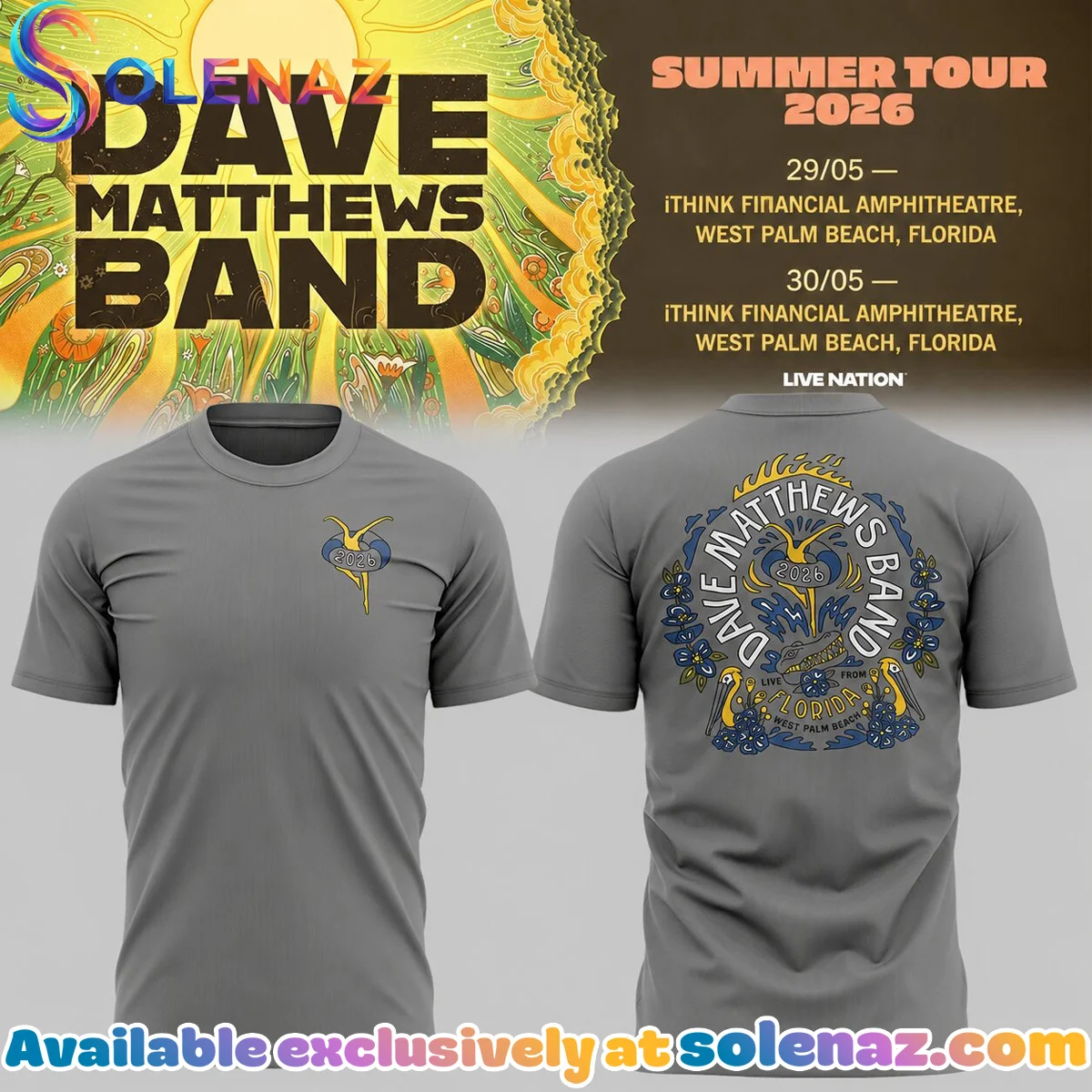 Summer Tour Florida Shirt & Hoodie
