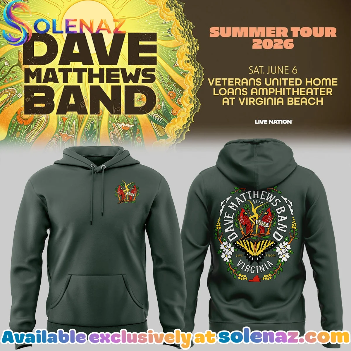 Summer Tour Virginia Beach T-Shirt & Hoodie - Part 1