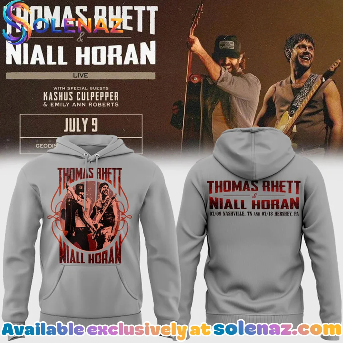 The Soundtrack to Life Tour Shirt & Hoodie - Series 4