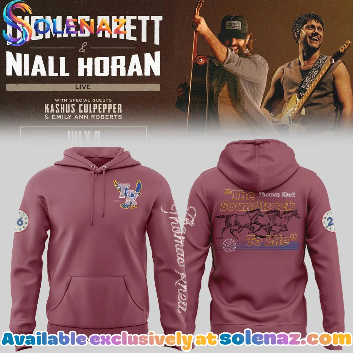 The Soundtrack to Life Tour Shirt & Hoodie (Release 5)