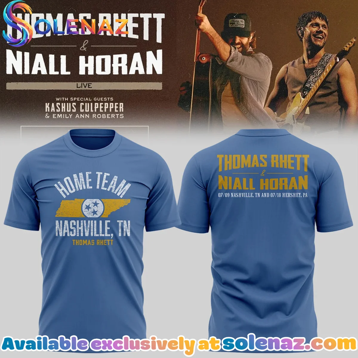 The Soundtrack to Life Tour Shirt & Hoodie (Style 13)