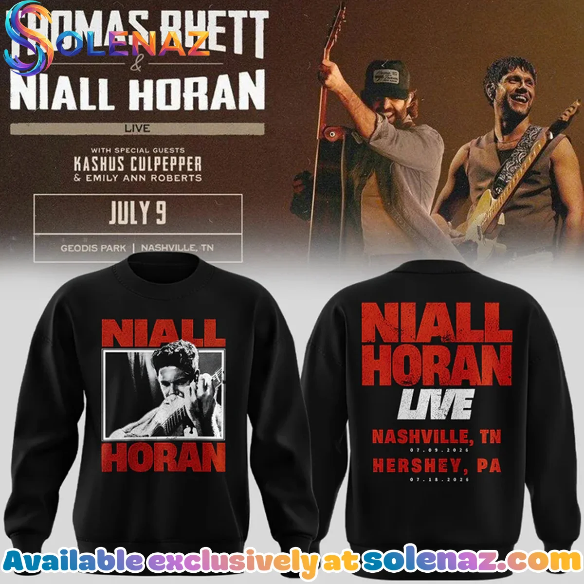 The Soundtrack to Life Tour Shirt & Hoodie - Series 22
