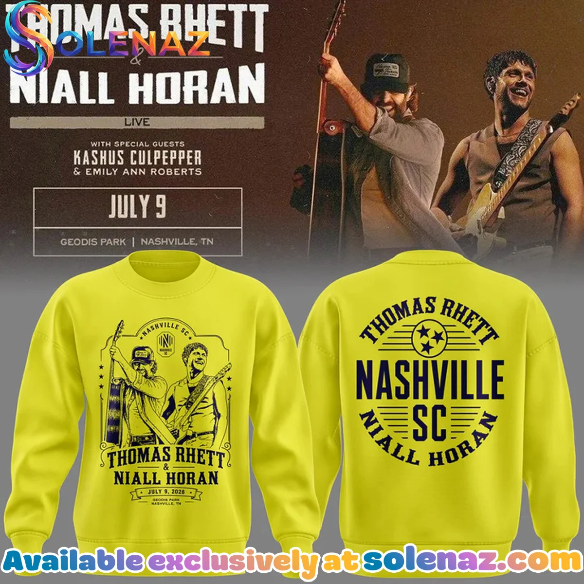 The Soundtrack to Life Tour Shirt & Hoodie (Style 16)