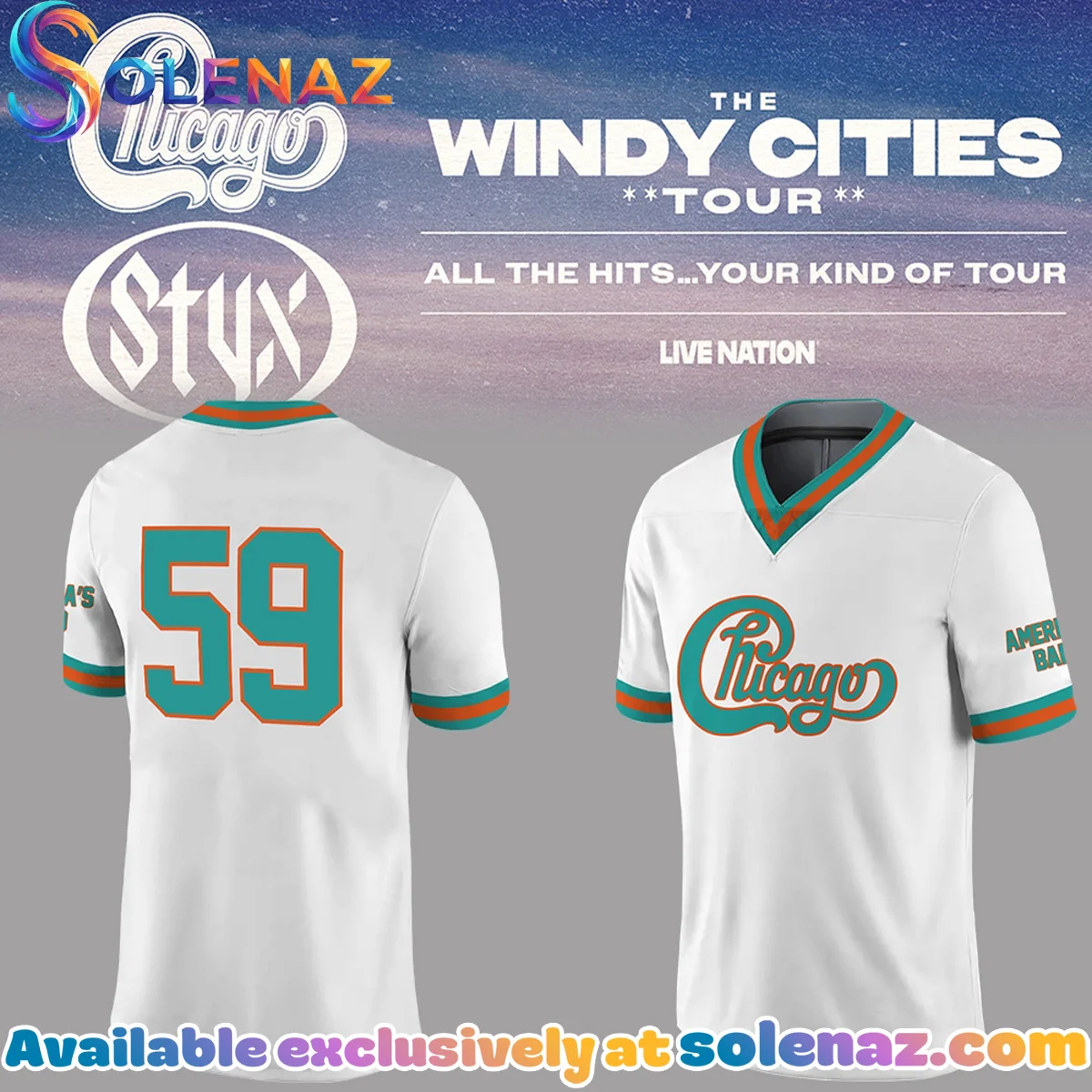 The Windy Cities Tour Jersey (Release 2)