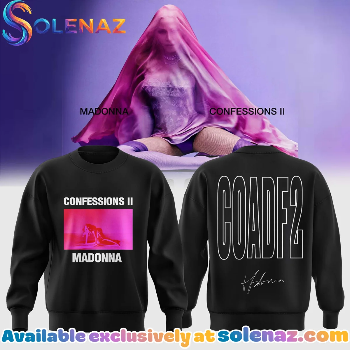Madonna Confessions II Shirt & Hoodie - Variant 5
