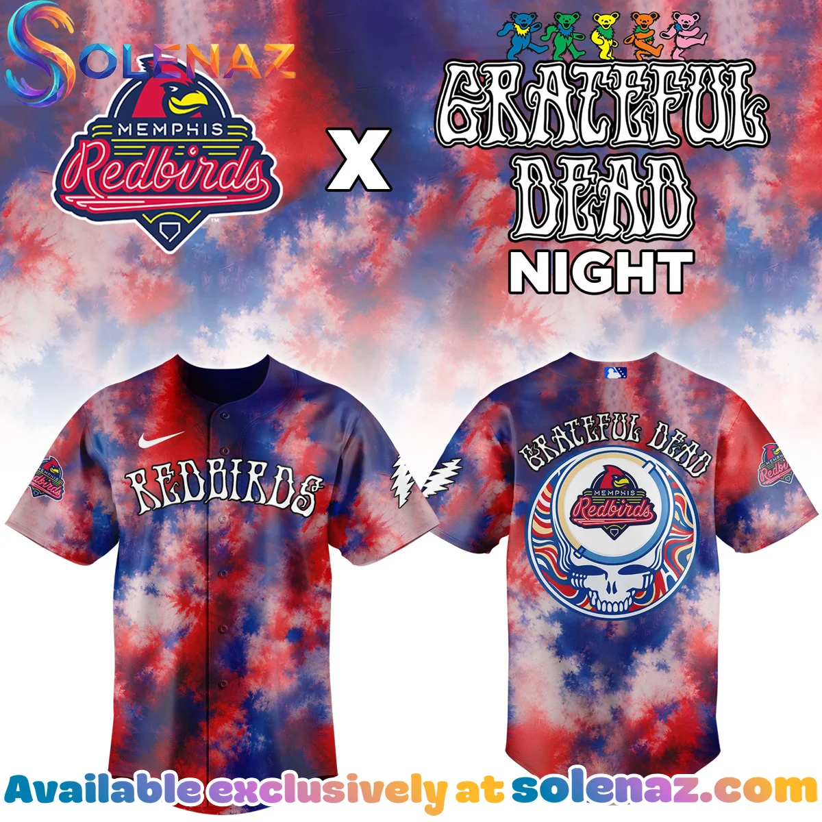 MEM x Grateful Dead Jersey MEM x Grateful Dead Jersey
