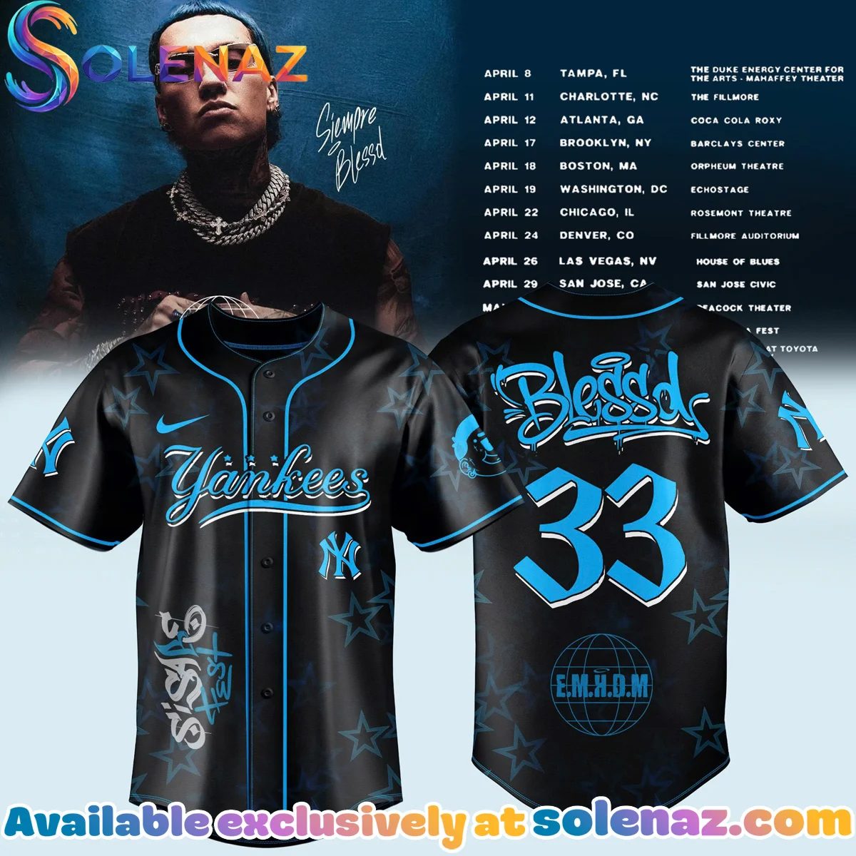 MLB x EL MEJOR HOMBRE DEL MUNDO Tour Jersey