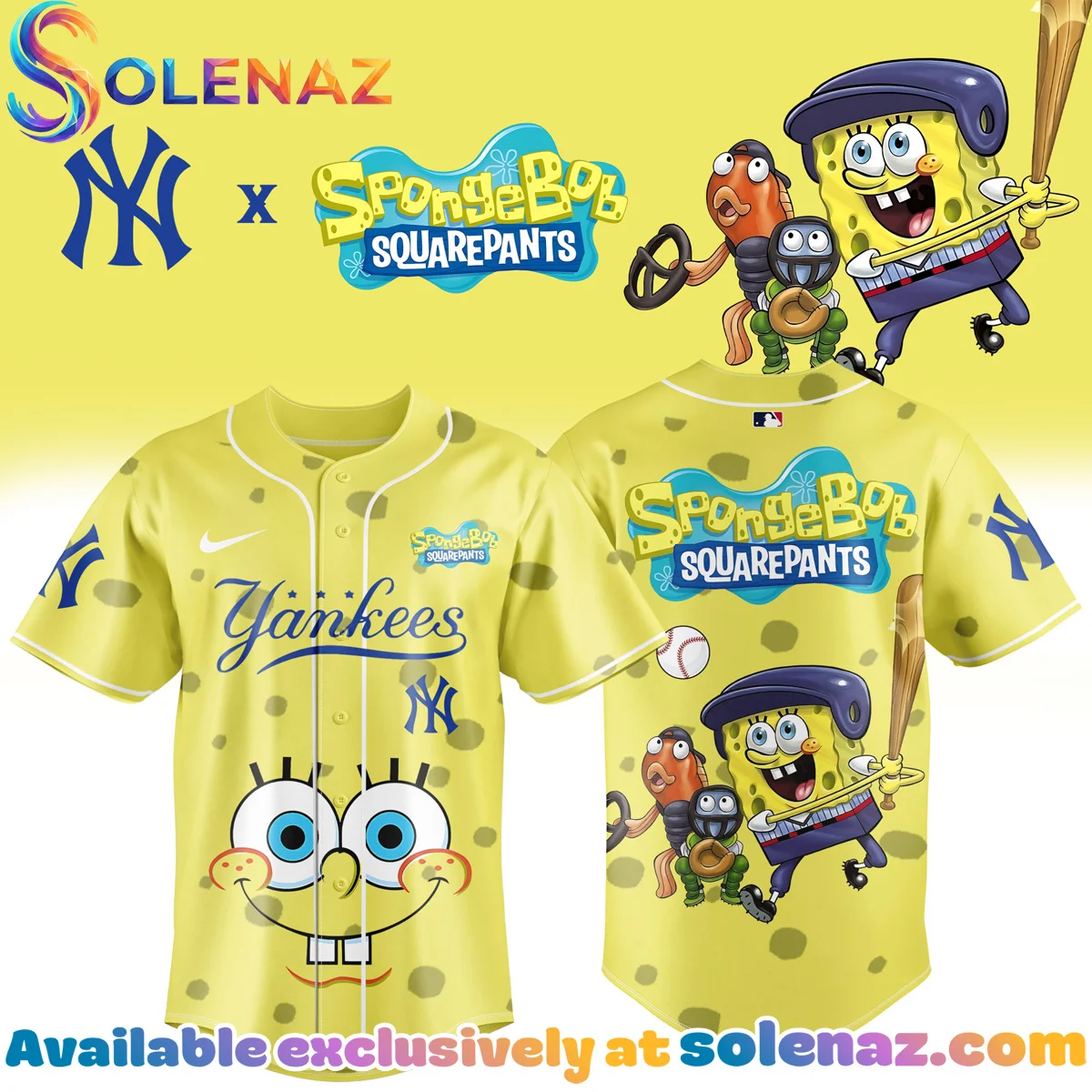 MLB x SpongeBob SquarePants Jersey - Series 1