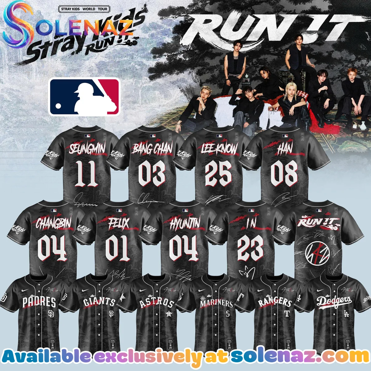 MLB x STRAY KIDS Jersey [Batch 2]